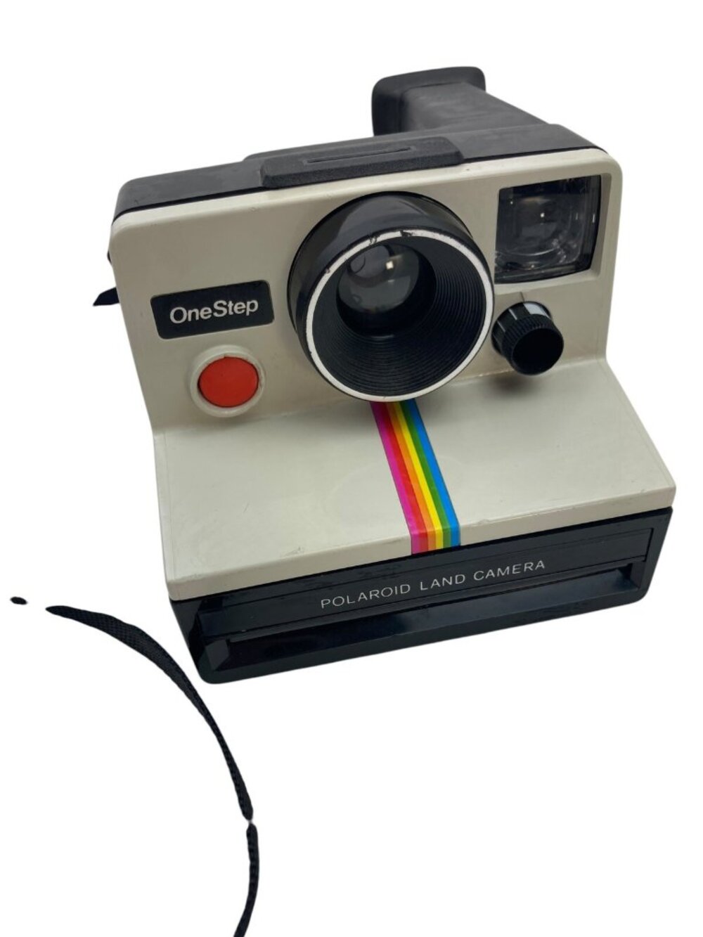 *Polaroid OneStep Land Instant Camera Rainbow Stripe
